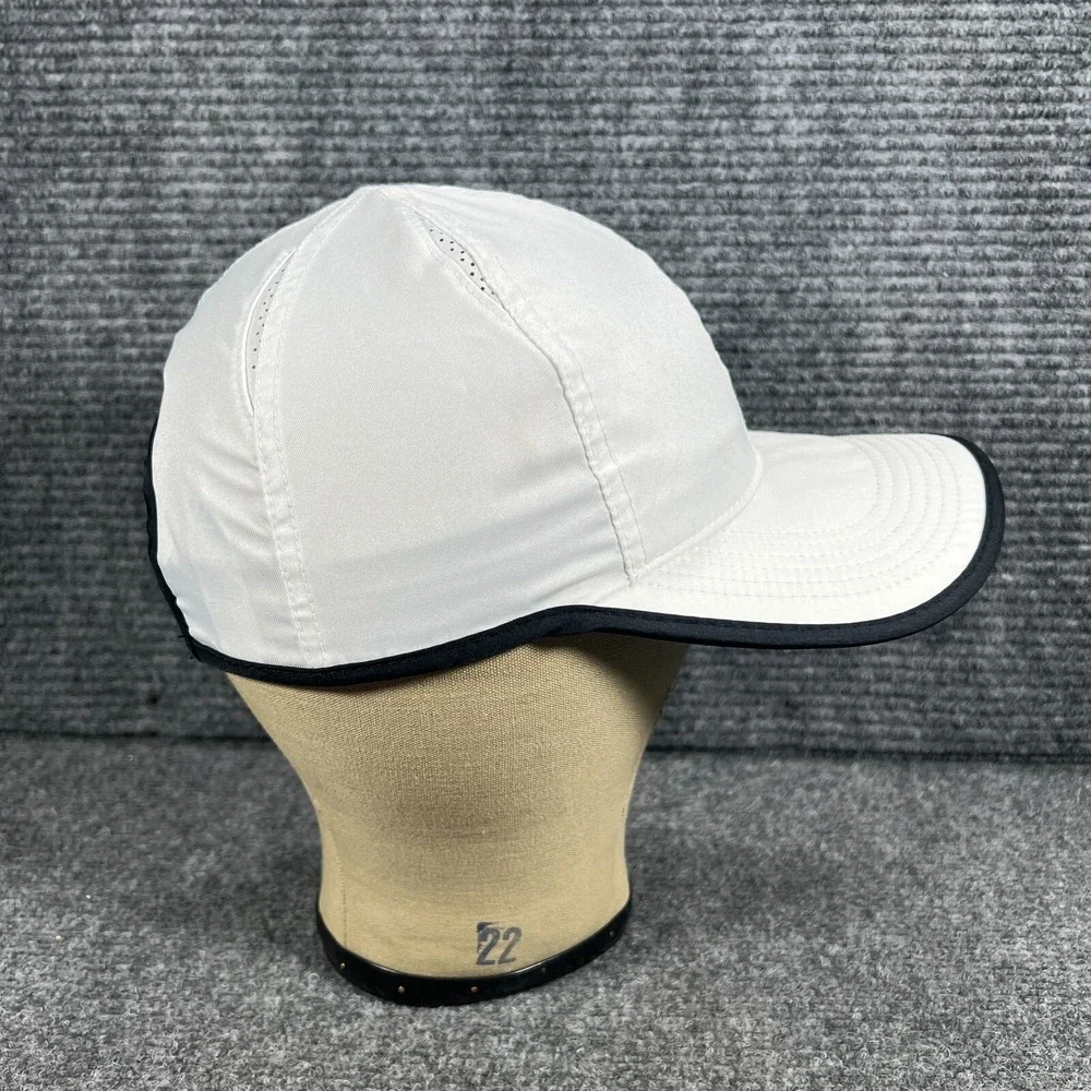 Nike Featherlight Hat Cap Womens White Adjustable Strap‎ Back Running Dri Fit